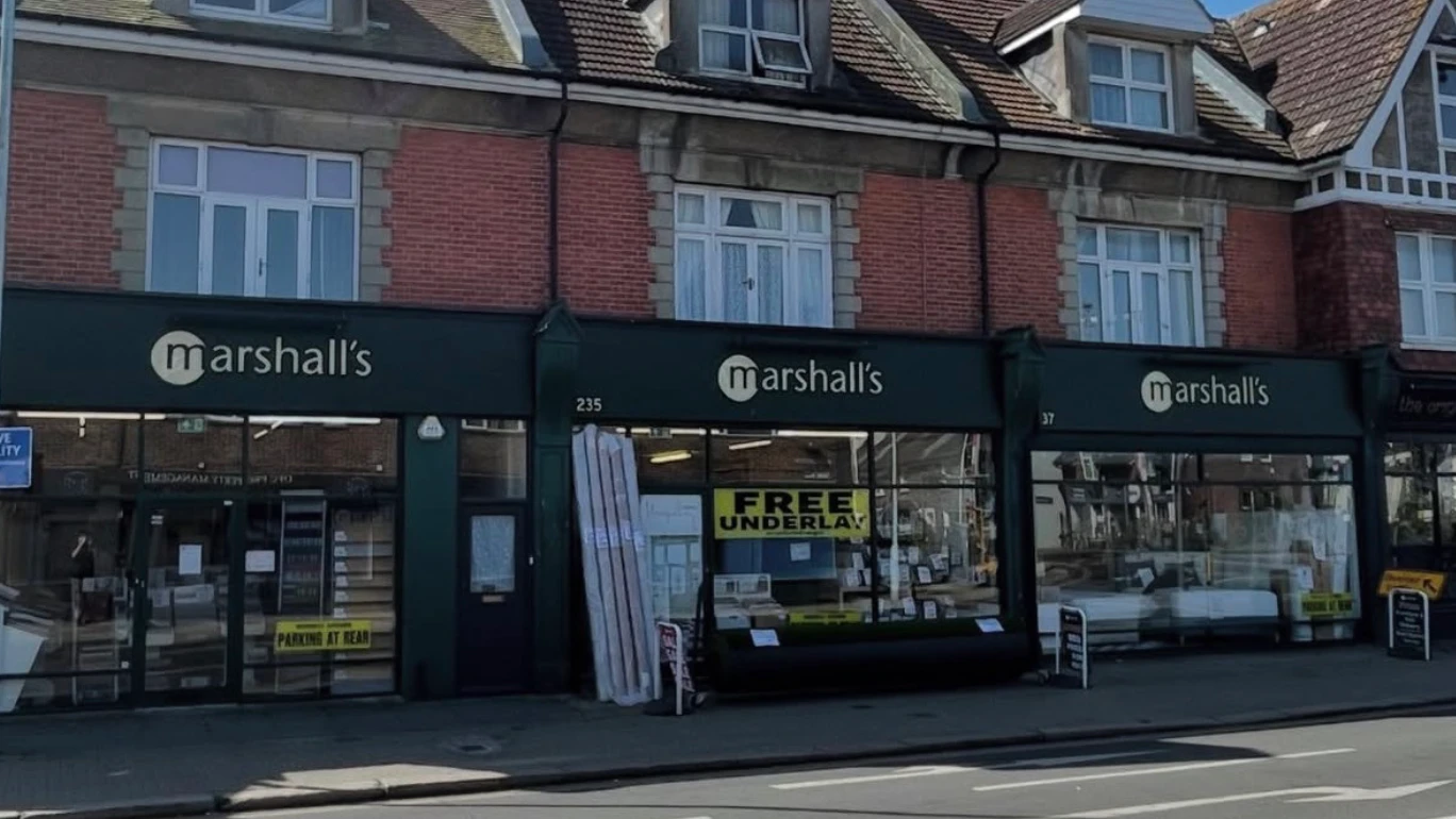 Marshall's Shop Front